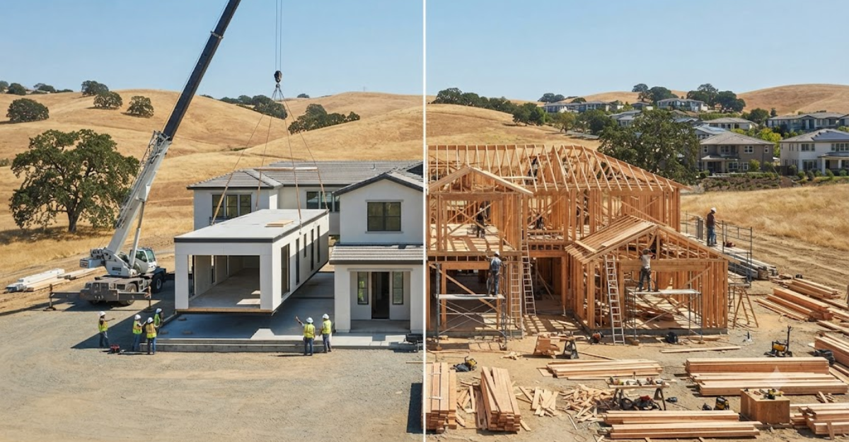 Modular vs Stick-Built Homes in California